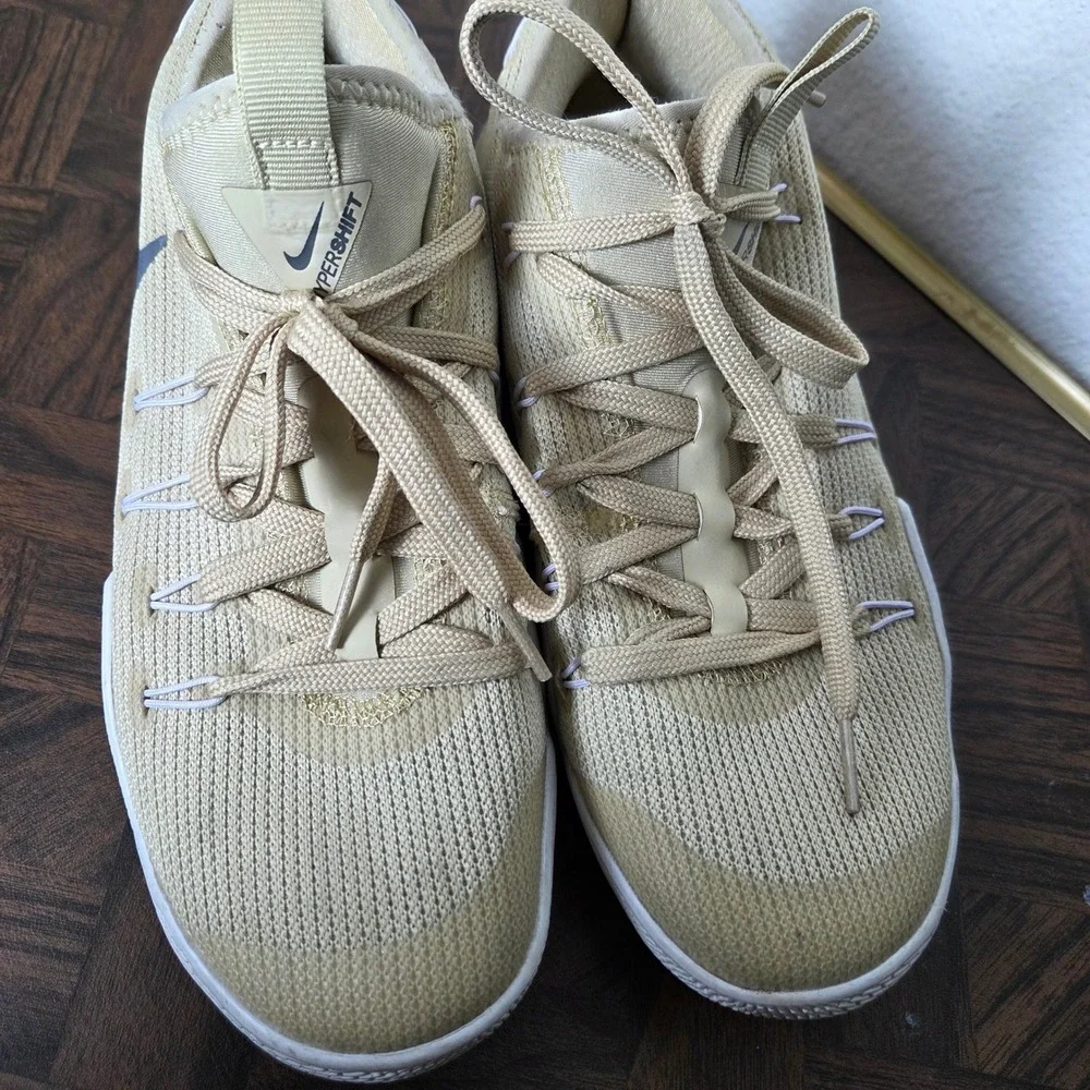 Nike Hypershift TB basketball‎ shoes tan sneakers womens size 8.5